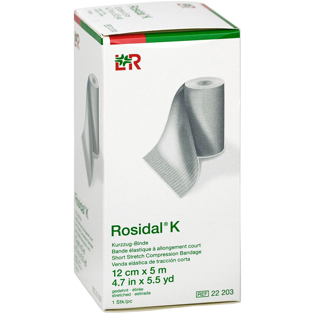 Rosidal K korte rek compressieverband 12cm x 5m