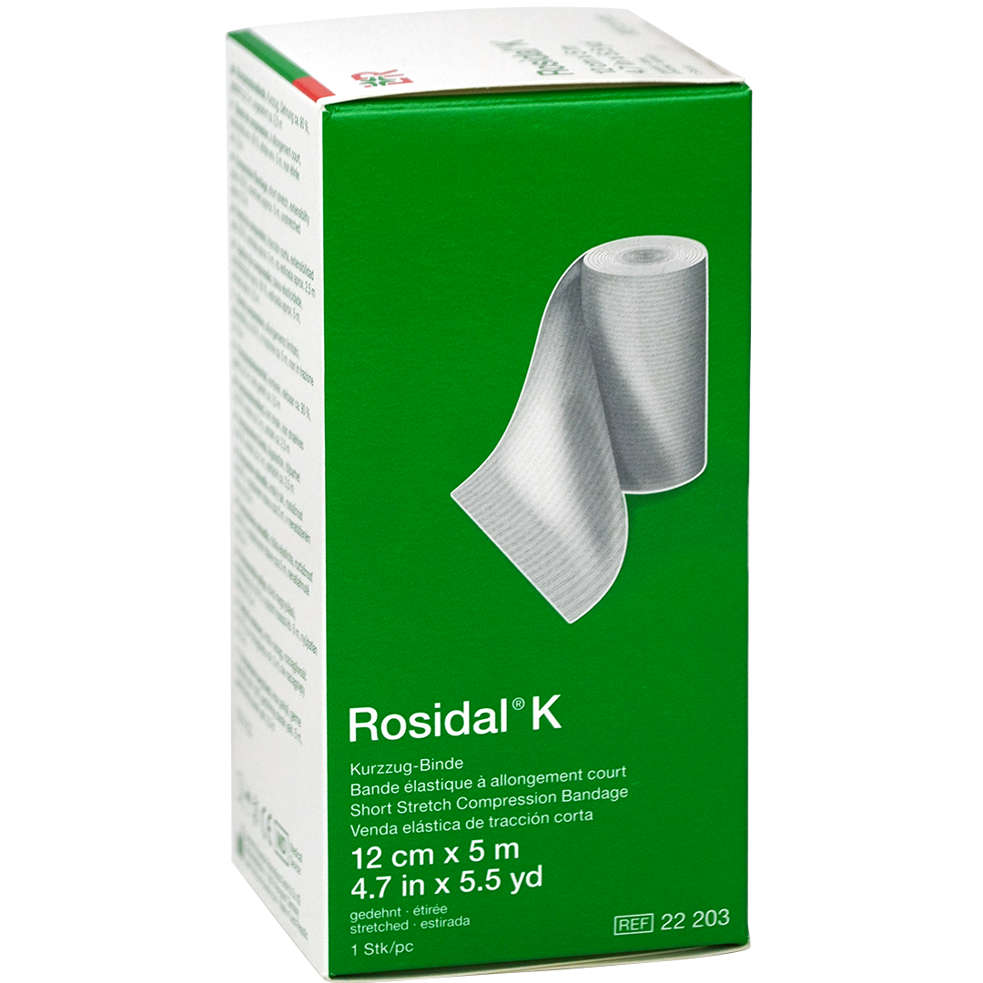 Rosidal K korte rek compressieverband 12cm x 5m