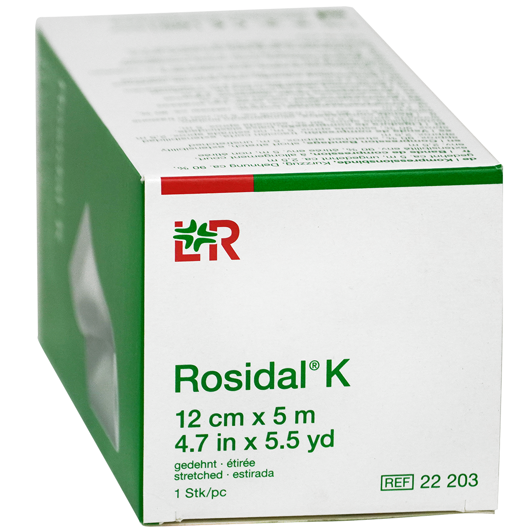 Rosidal K korte rek compressieverband 12cm x 5m