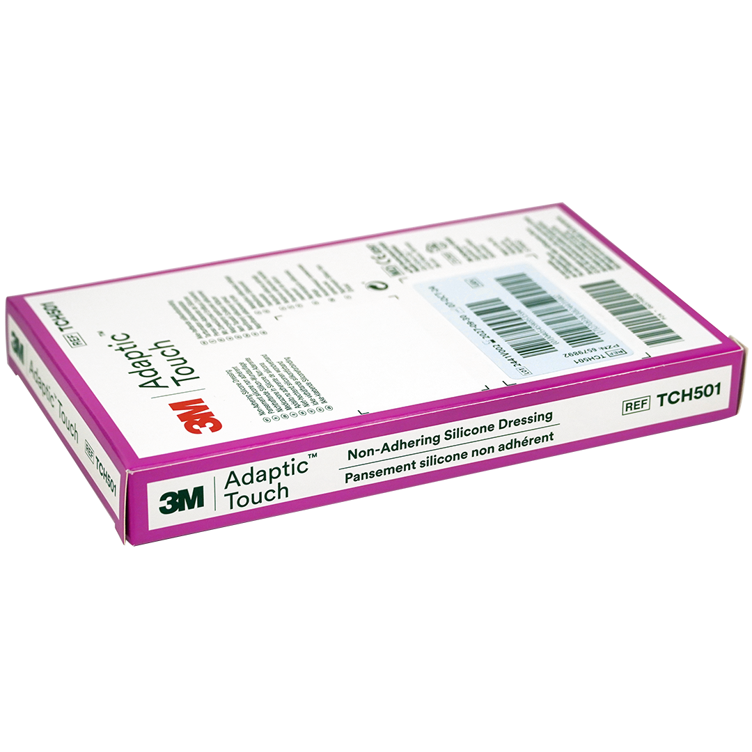 ADAPTIC TOUCH silicone wondcontactlaag, 7,6cm x 5cm, steriel