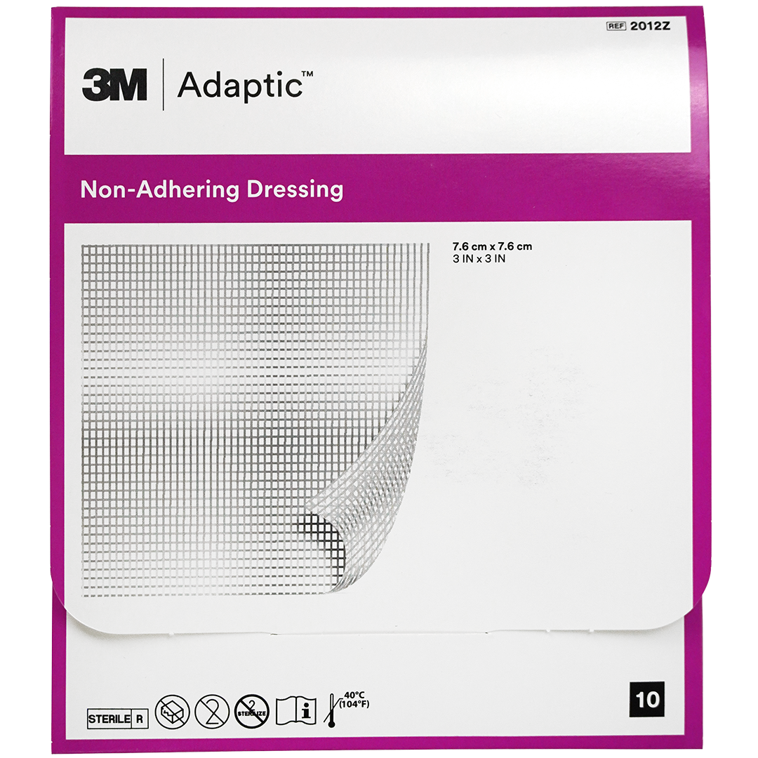 ADAPTIC zalfgaas 7 6cm x 7 6cm steriel
