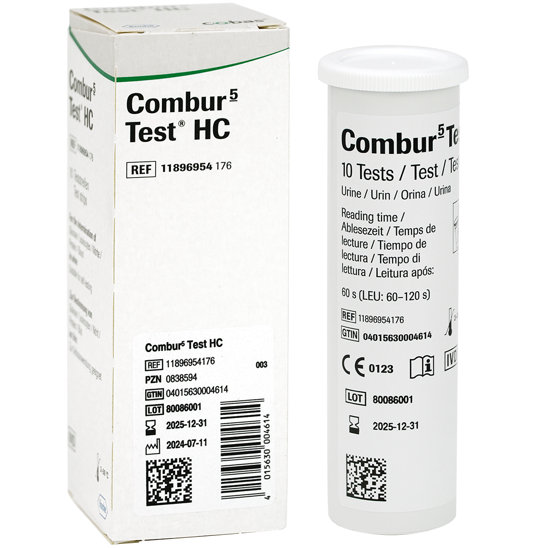 Combur 5 Test HC urine teststrips