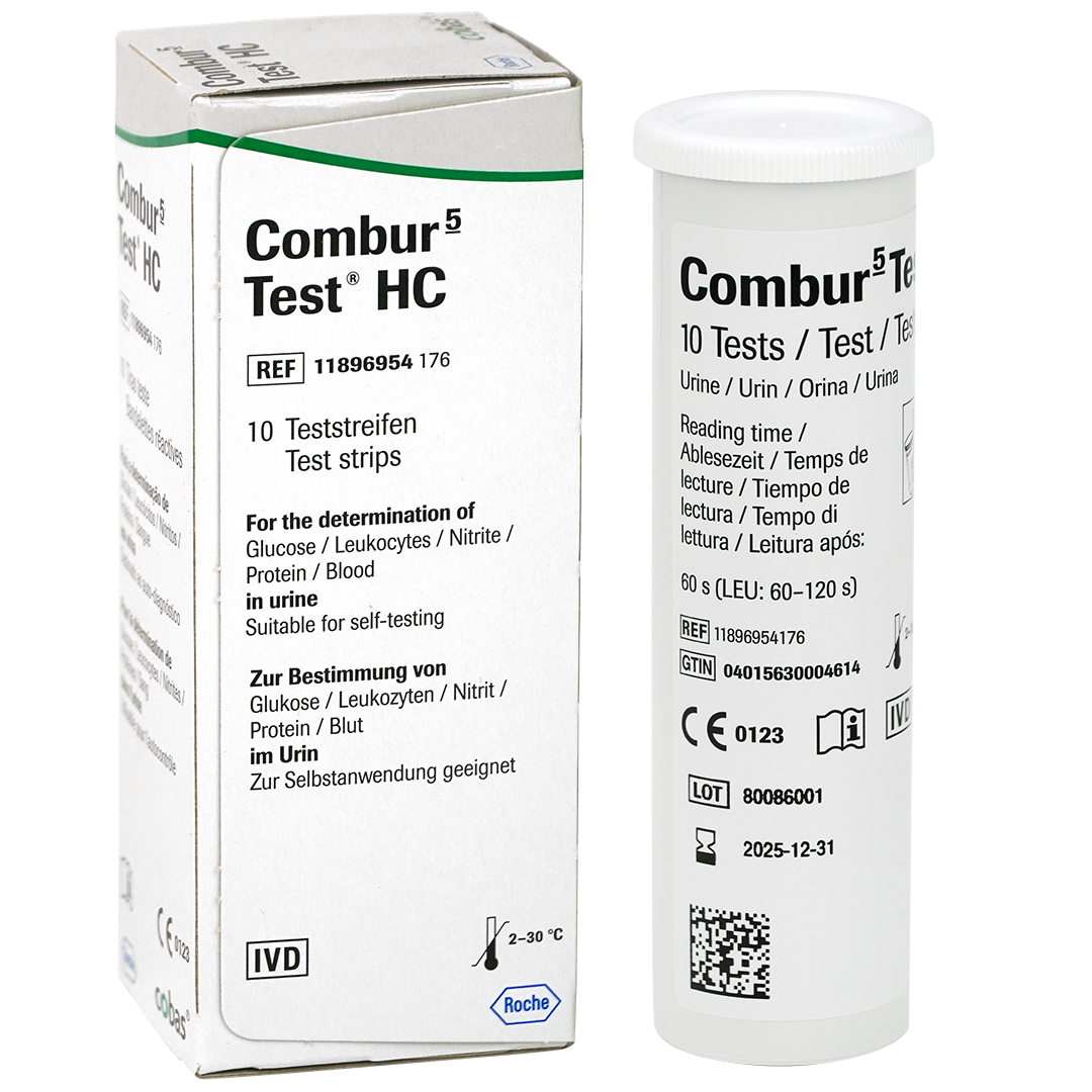 Combur 5 Test HC urine teststrips