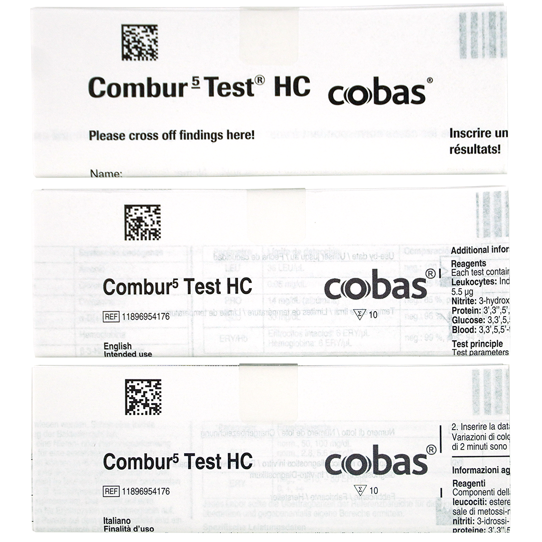 Combur 5 Test HC urine teststrips
