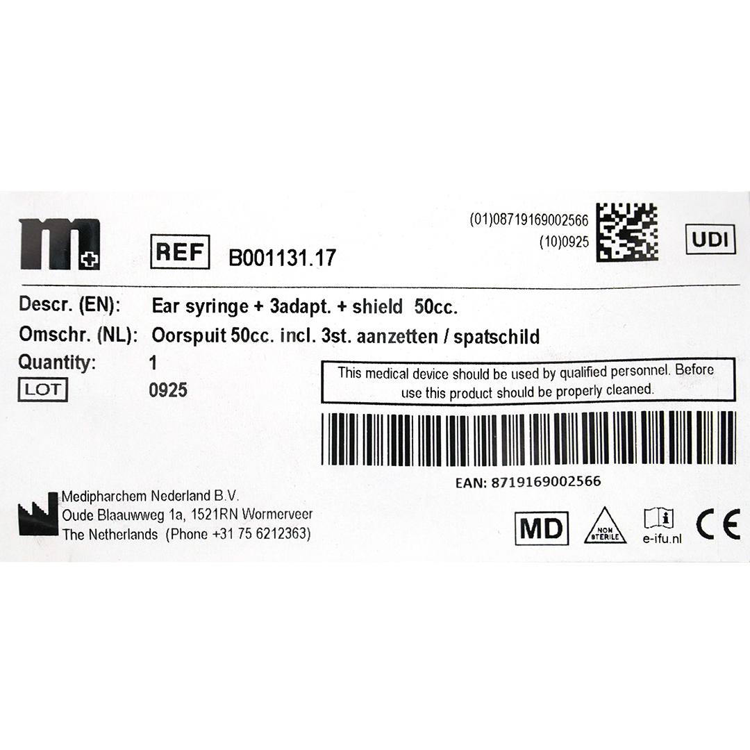 Schimmelbusch oorspuit inclusief toebehoren 50ml