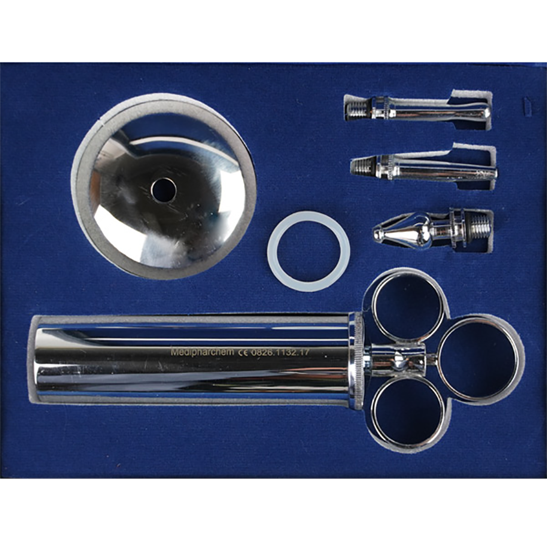 Schimmelbusch oorspuit incl. toebehoren + opbergdoos 50ml