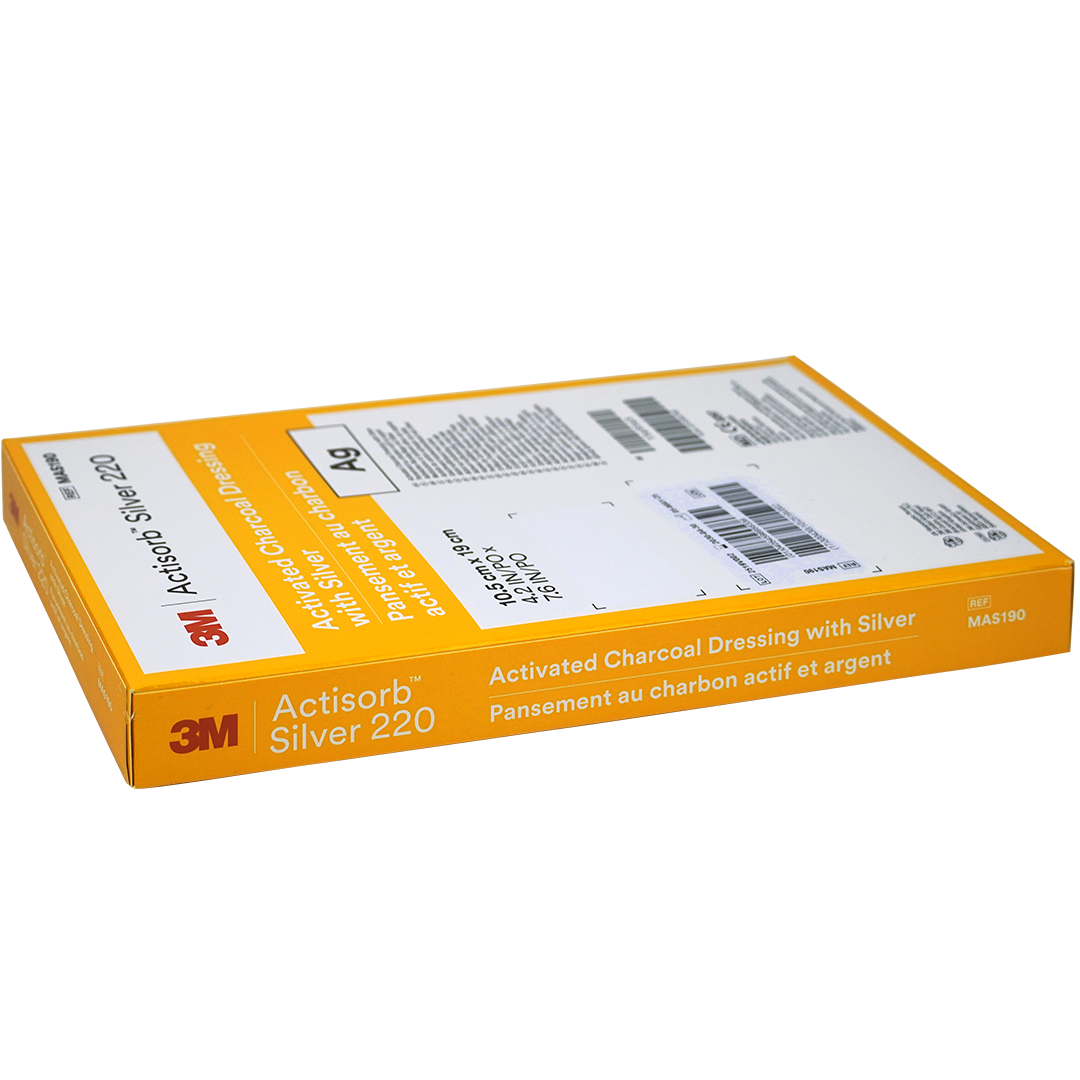 ACTISORB Silver 220 Antimicrobieel bindend verband, 10.5cm x 19cm