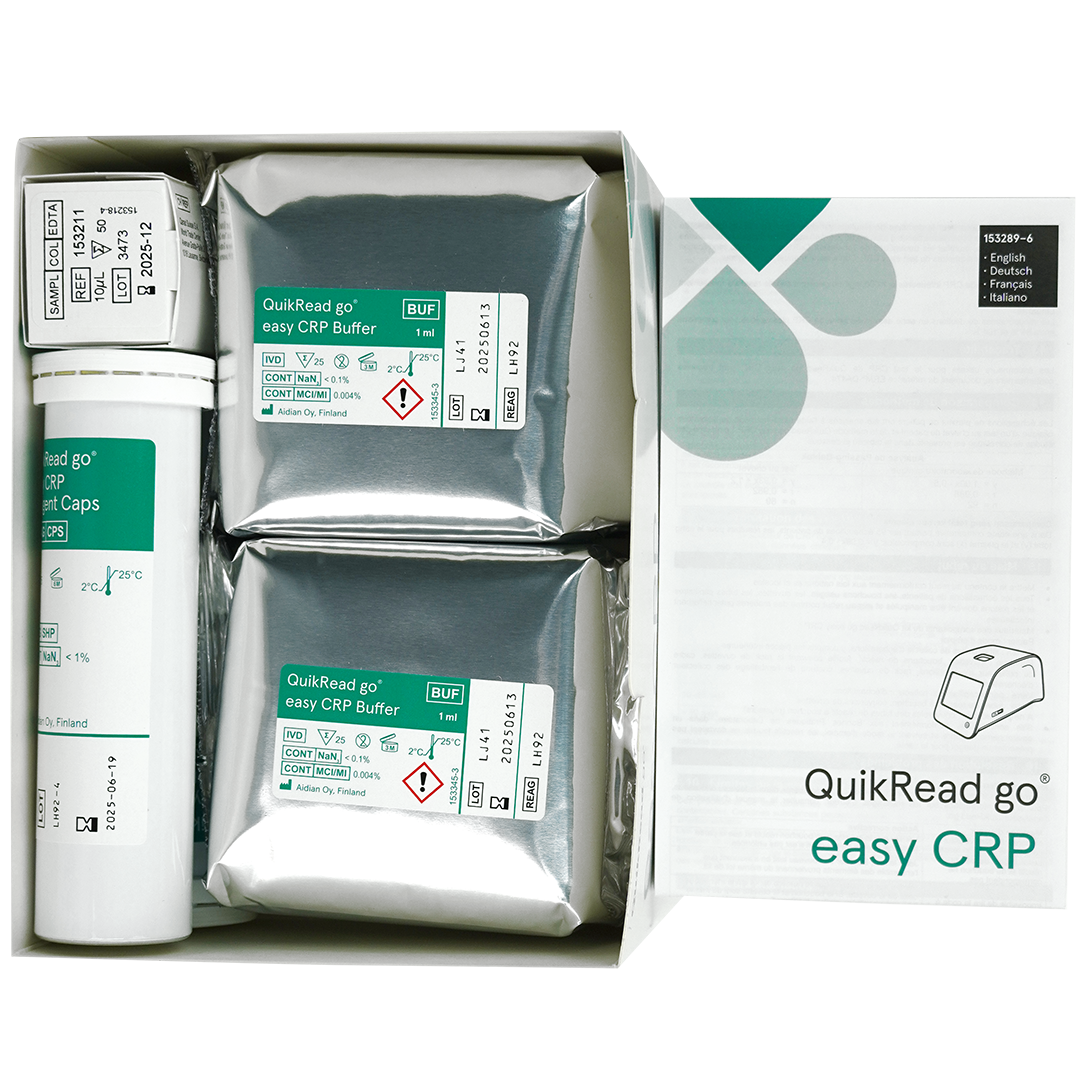 Aidian QuikRead go Easy CRP set