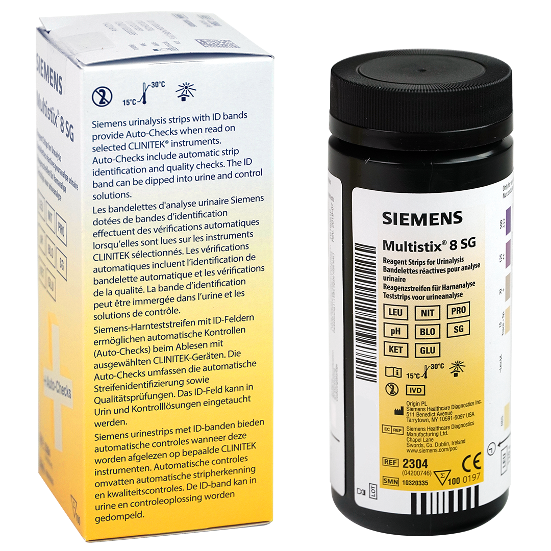 Multistix 8 SG urine teststrips