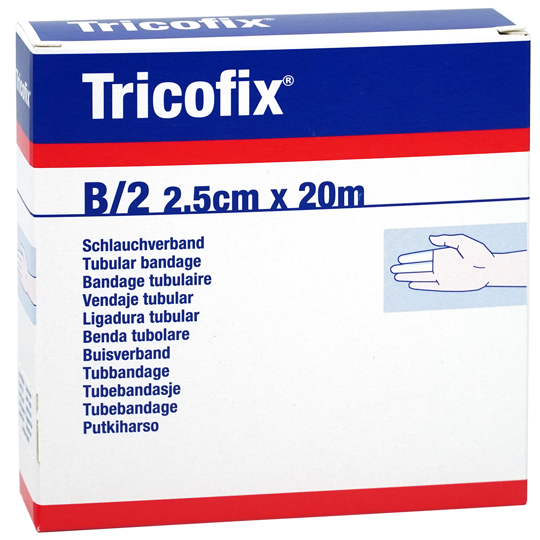 Tricofix buisverband B 2.5cm x 20m