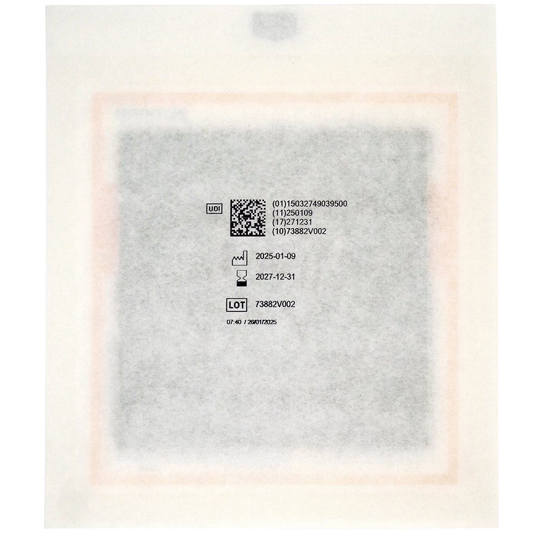 SILVERCEL Na Hydroalginaat verband, 11cm x 11cm