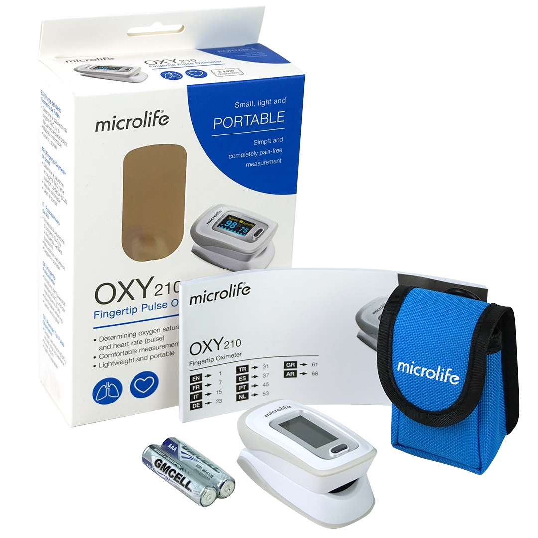 Microlife OXY 210 vingerpulsoximeter