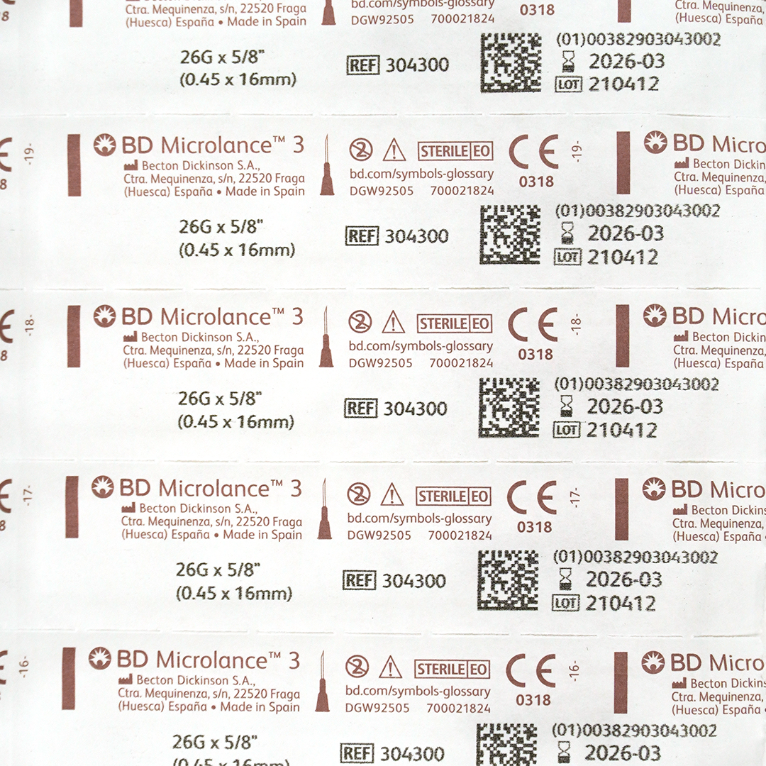 BD Microlance 3 injectienaalden 26G x ⅝