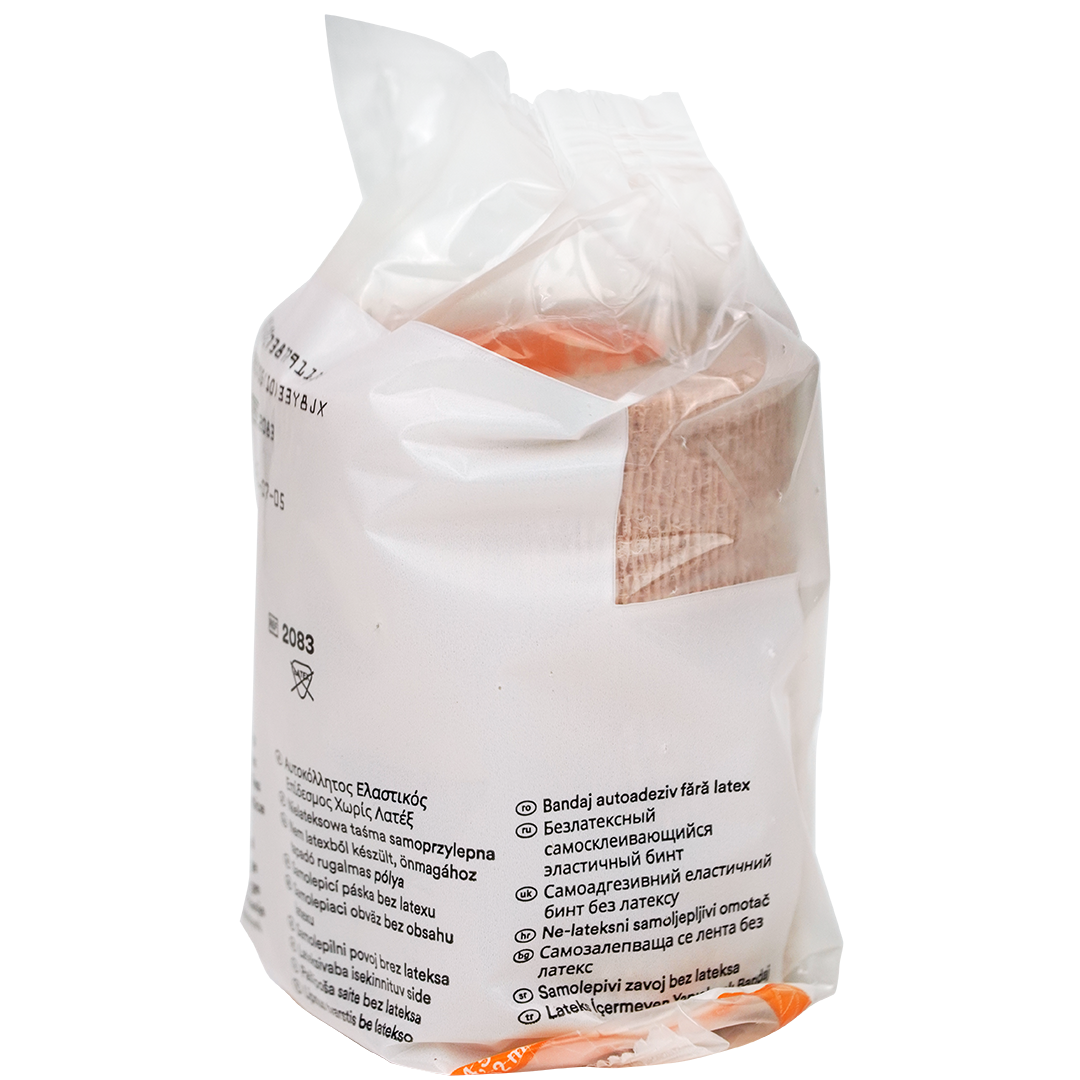 3M Coban NL Zelfhechtende zwachtel beige 7.5cm x 4.5m