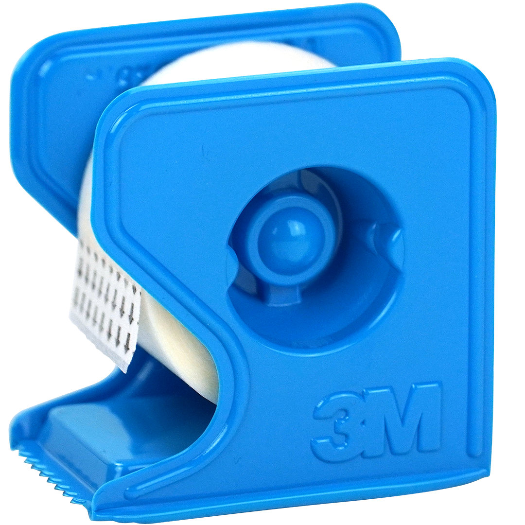 3M Micropore Chirurgische Hechtpleister op blauwe dispenser 2.5cm x 9.1m