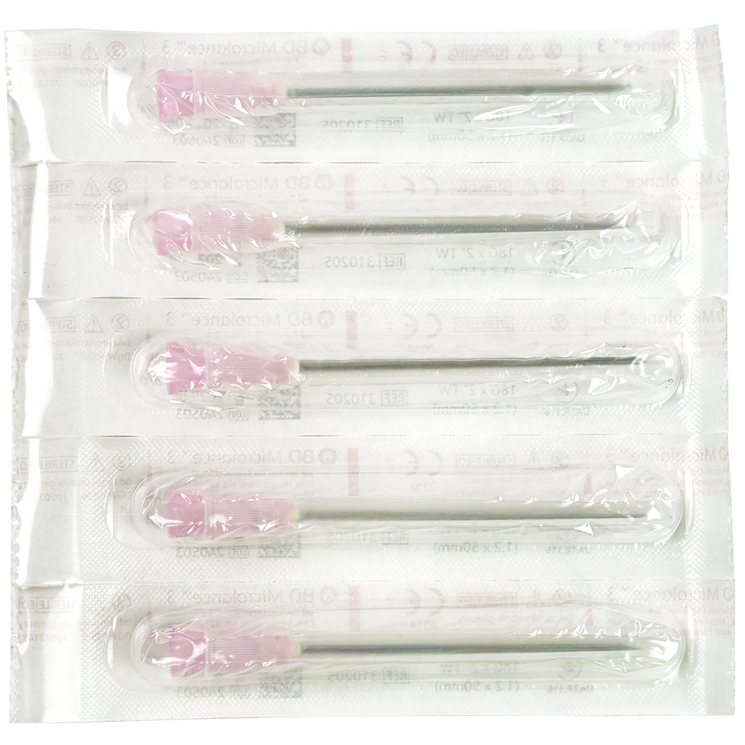 BD Microlance 3 injectienaalden 18G x 2