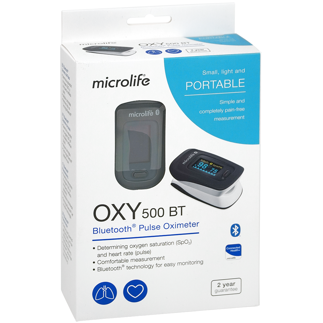 Microlife OXY 500 BT vingerpulsoximeter