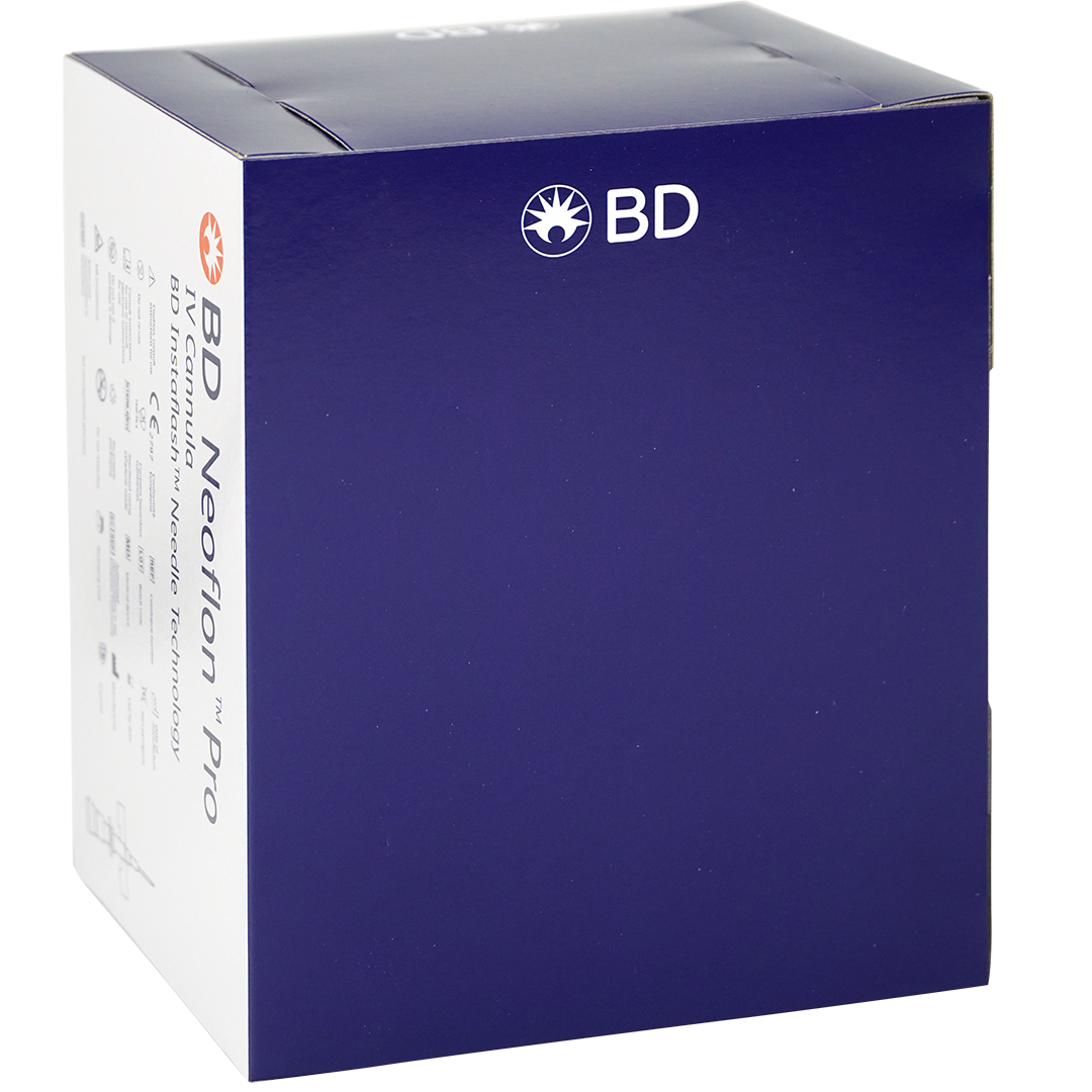 BD Neoflon Pro IV canule, 26G x 19mm, lila