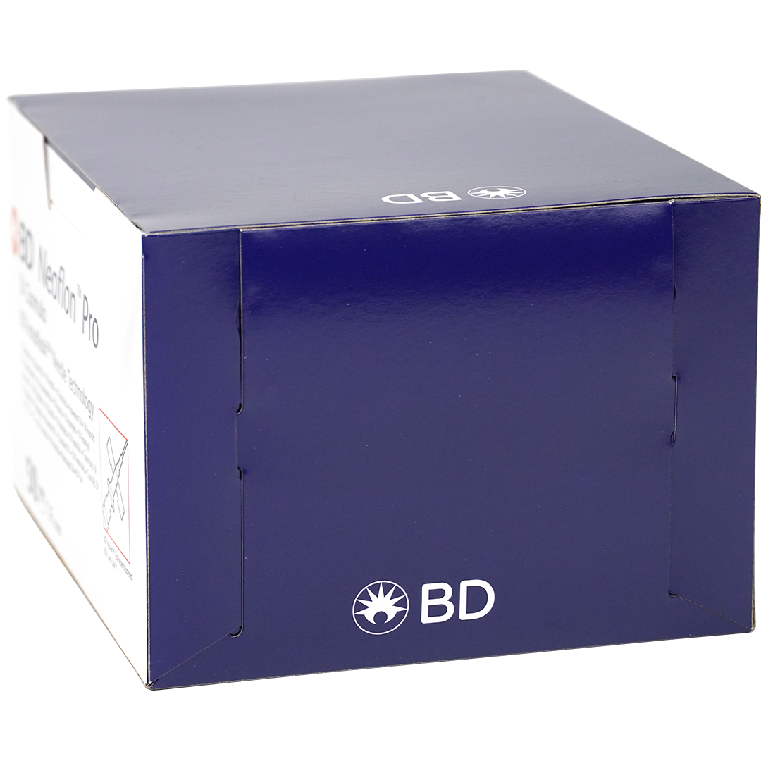 BD Neoflon Pro IV canule, 26G x 19mm, lila