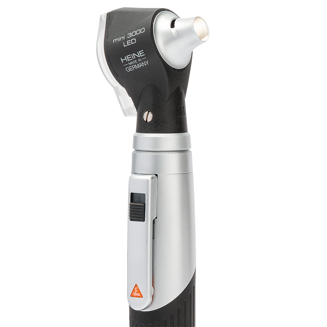 Heine MINI 3000 LED Otoscoop mini batterijenhandvat incl. batterijen oortips koffer