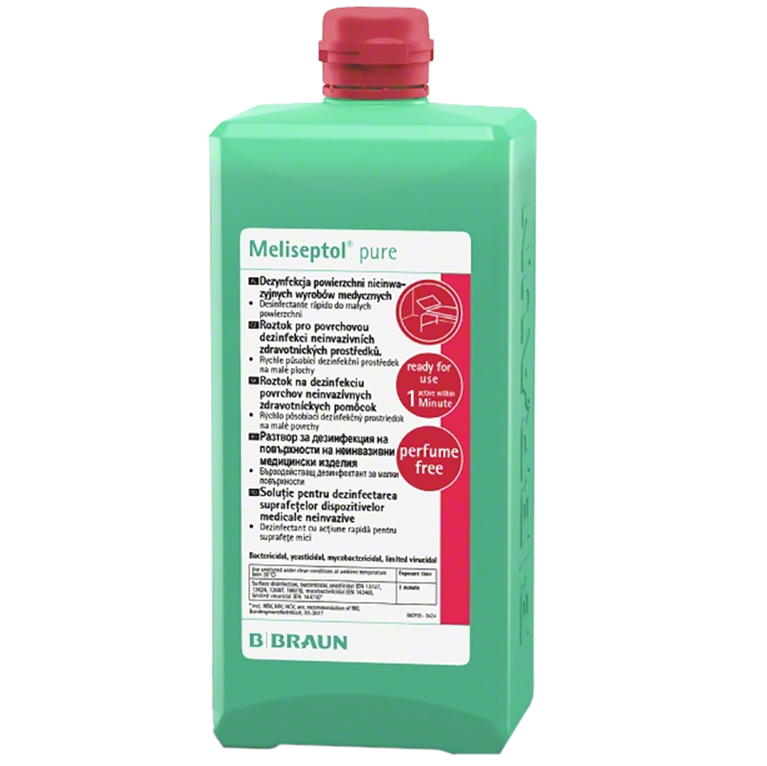 Meliseptol Pure oppervlaktedesinfectie, 1 liter