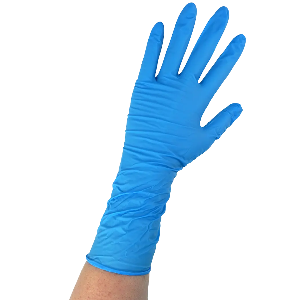 hy@pro M6.5 nitril handschoenen, blauw, 29cm